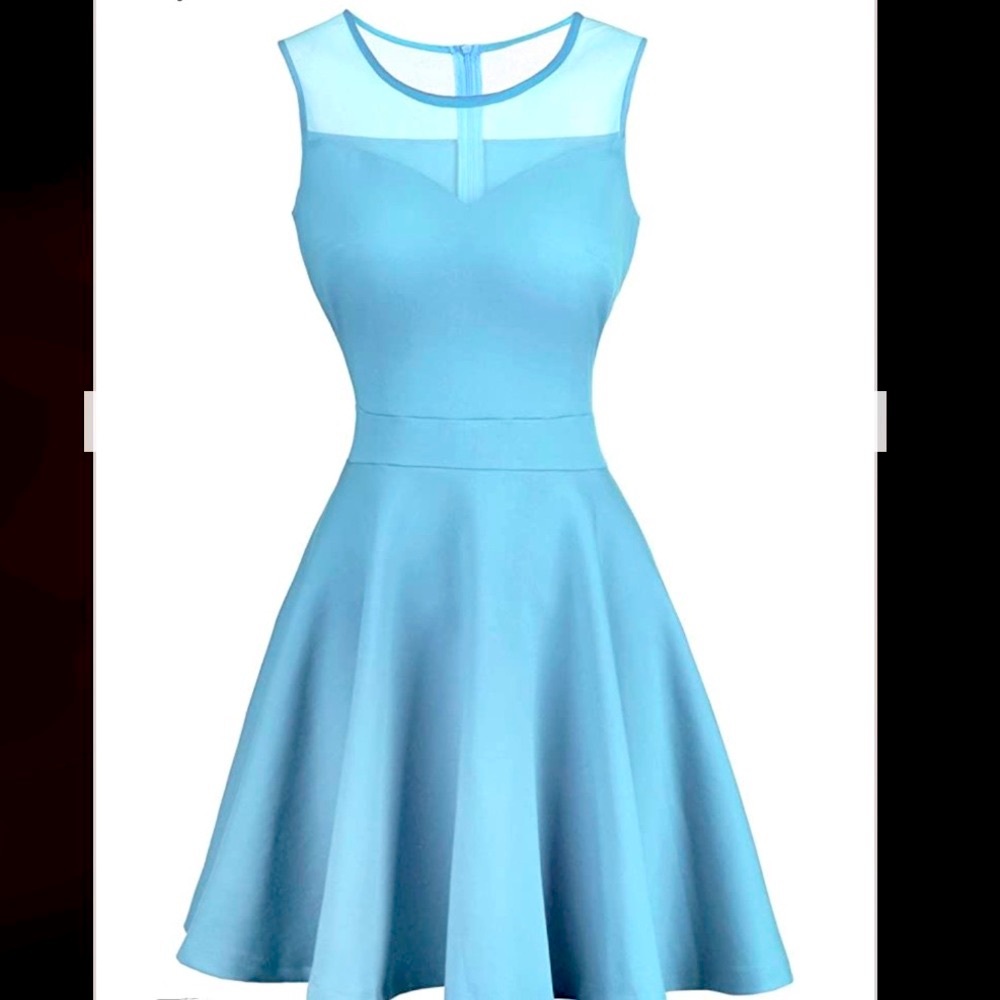 A-Line Sleeveless Cocktail Dress Size XL
